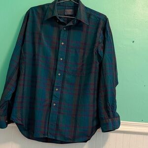 Vintage Pendleton Wool Men's Plaid Shirt